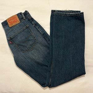 Vintage Levis Relaxed Straight Jean 28 W 32 L - Like New